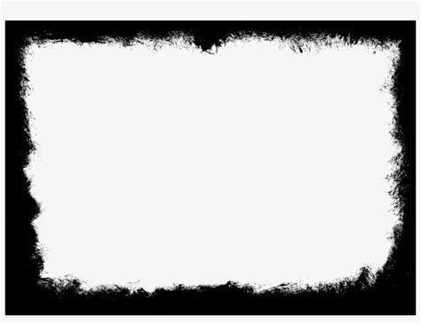 Grunge Frame Vol White Paint Splatter Border Png Transparent Png