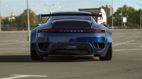 Here's Our Imagination Of What The Porsche 911's Electrified Future Would Look Like