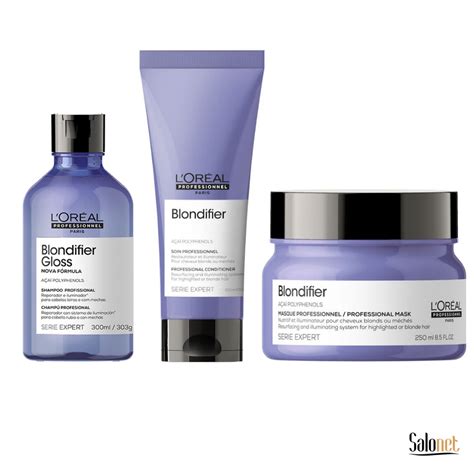 Blondifier Loreal Kit Shampoo Ml Condicionador Ml M Scara