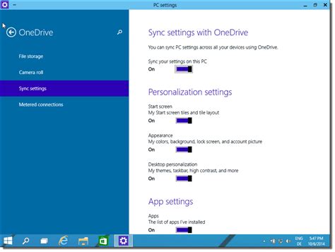 Understanding The New Sync Settings In Windows 10