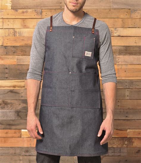 Iron And Resin Denim Shop Apron Shop Apron Denim Shop Apron