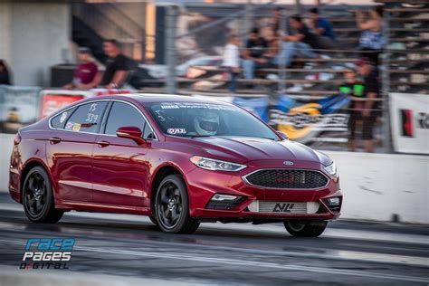 Ford Fusion Sport Mile Drag Racing Timeslip Specs