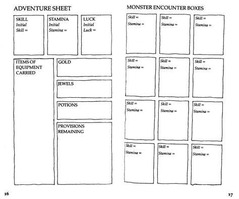 Series Fighting Fantasy 1982 1995 Puffin Demians Gamebook Web Page