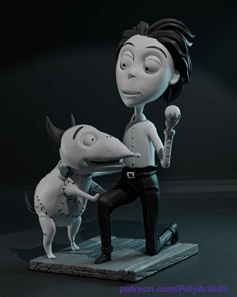 3D File Sparky And Victor Frankenstein Frankenweenie 3D Printer