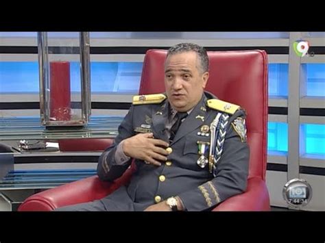 Entrevista Director General De La Policia Ney Aldrin Bautista El Cual