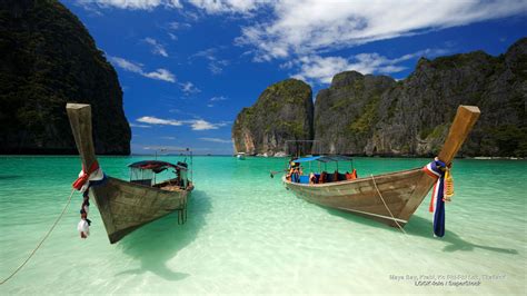 Maya Bay Krabi Ko Phi Phi Leh Thailand Island Travel Krabi Phuket