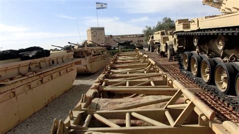 Floating Rolls Bridge Used By The IDF To Cross The Suez Canal During