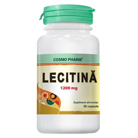 Lecitina Mg Cps Cosmo Pharm Cosmo Pharm Naturisti Ro