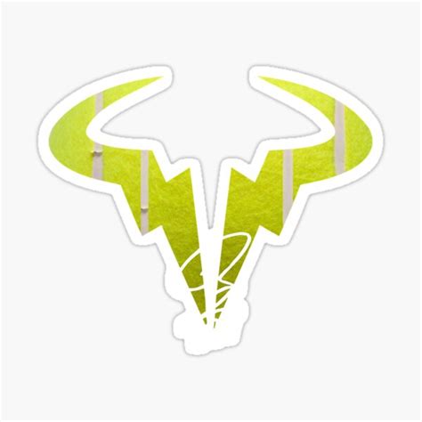 Rafael Nadal Logo Stickers For Sale Redbubble Atelier Yuwa Ciao Jp