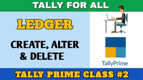 Create Ledger In Tally Prime How To Alter And Delete Ledger Tally