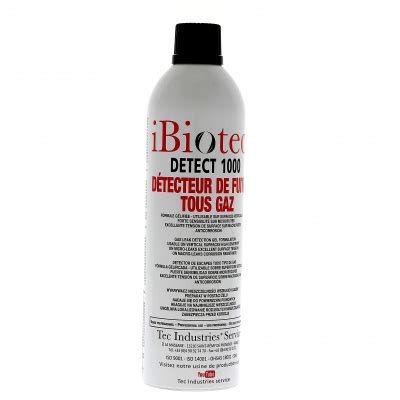 Détecteur De Fuites Detect 1000 Ibiotec En Aérosol 400 ml Détecteurs