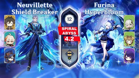 Spiral Abyss Hypercarry Neuvillette Eula Furina Floor Full Hot Sex