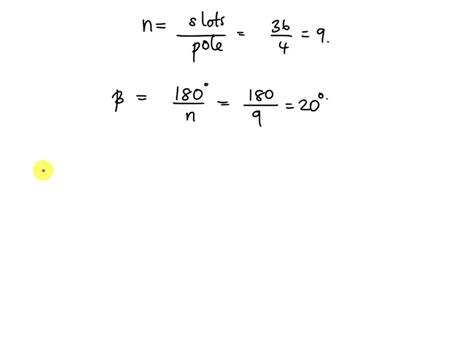 Solved Example In A Pole Phase Alternator Armature Has