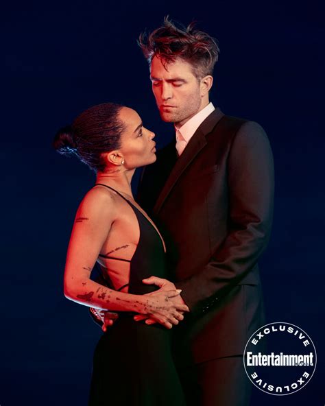 Zoë Kravitz And Robert Pattinson Entertainment Weekly February 2022 • Celebmafia