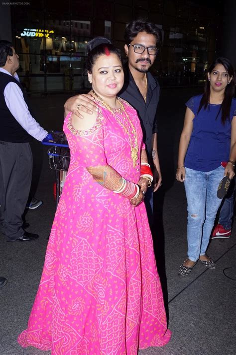 Bharti Singh And Harsh Limbachiyaa Spotted In Mumbai After Marriage On