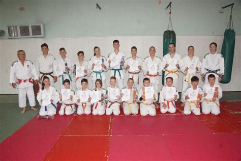 Polaganje učeničkih kyu pojaseva Judo klub Vinkovci