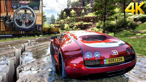 Bugatti Veyron Forza Horizon 5 Steering Wheel Shifter Logitech