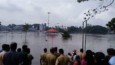 Kerala On Red Alert Again Heavy Rainfall In Three Districts Cm Calls