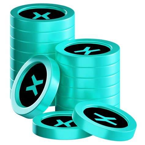 Multiversx Egld Coin Stacks Cryptocurrency 3d Render Illustration 21627953 Png