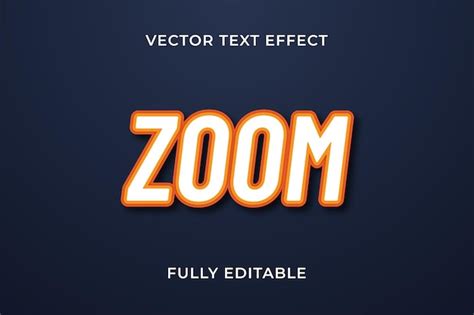 Premium Vector Zoomtext Effect Photoshop