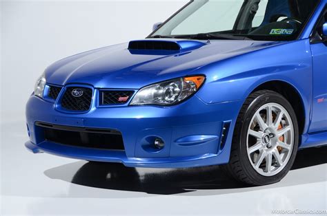 Used 2006 Subaru Impreza Wrx Sti For Sale 54900 Motorcar Classics Stock 2585