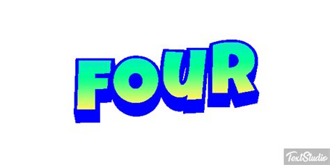 Four Word Animated  Logo Designs