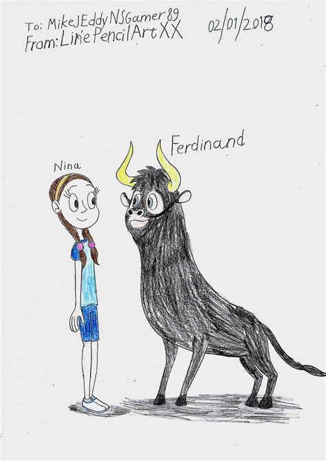 Ferdinand and Nina by LinePencilOffice on DeviantArt