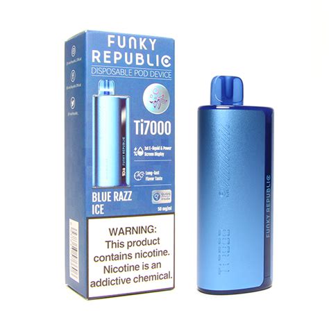 Funky Republic Ti Disposable Vape Puffs Buy Pods Now