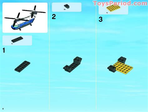 Lego Heavy Duty Helicopter Instructions And Parts List