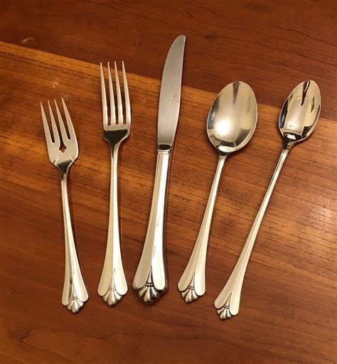 Oneida Community Royal Flute Glossy Stainless Flatware Choice Ebay