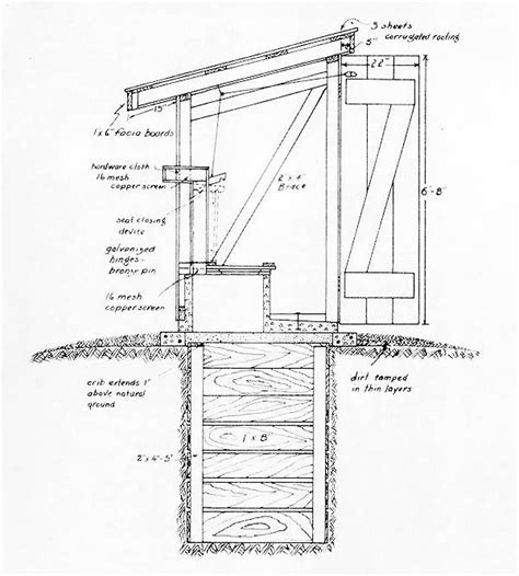 Simple Outhouse Plans, How To Build An Outhouse, Building An Outhouse ...