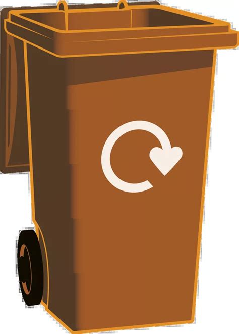 Garbage Trash Bin With Recycle Symbol Png Clip Art Recycle Bin