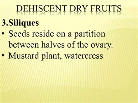 Fruits Parts And Classification Ppt