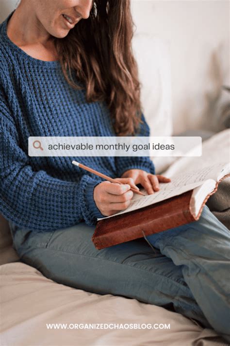 Achievable Monthly Goal Ideas To Improve Your Life Free Goal