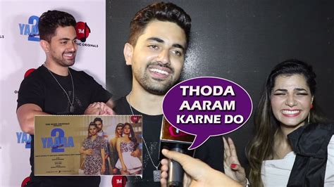 Yaara 2 Song Launch Zain Imam On Romantic Songs Future Project Mamta