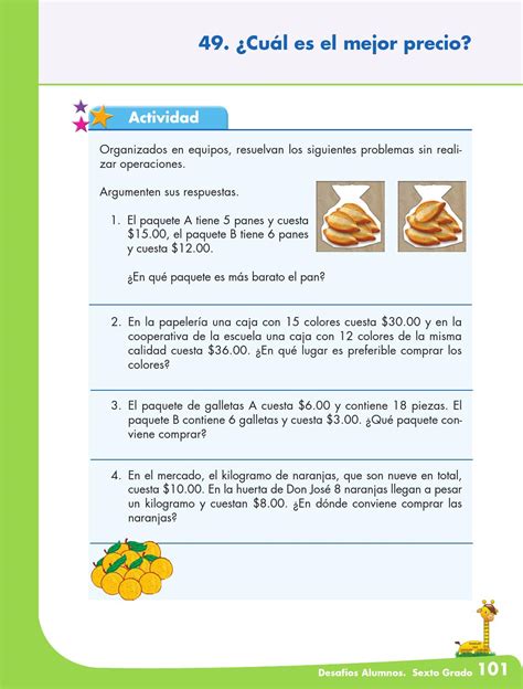 Desafios Matematicos Alumnos 6º Sexto Grado Primaria By Gines Ciudad Real Page 101 Issuu