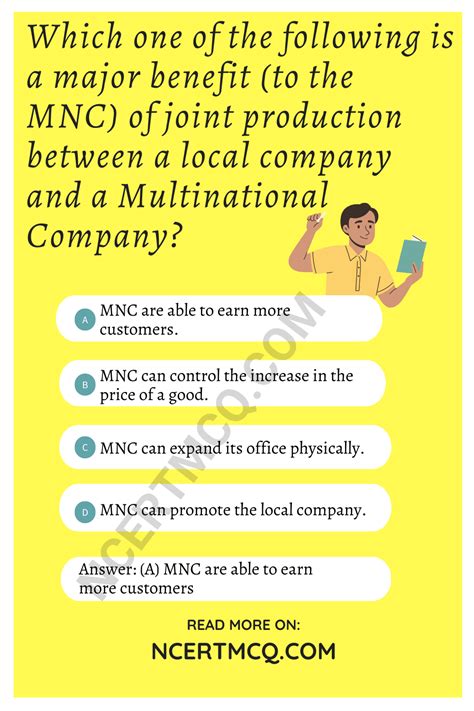 MCQ Questions For Class 10 Economics Chapter 4 Globalisation And The