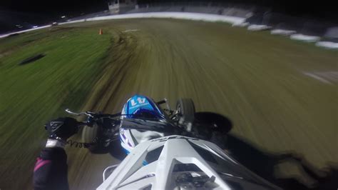 Atv Flat Track Racing At Lawrenceburg Motorcycle Speedway Youtube