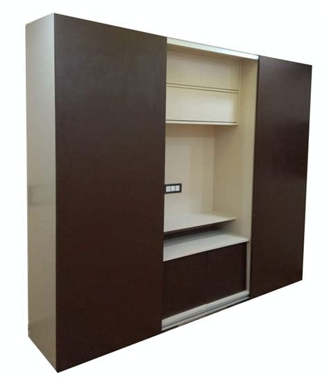 2 Doors Bedroom Plywood Wardrobe With Locker At Rs 1500 Sq Ft In