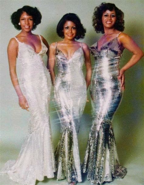 The Supremes L R Mary Wilson Scherrie Payne And Cindy Birdsong 1974