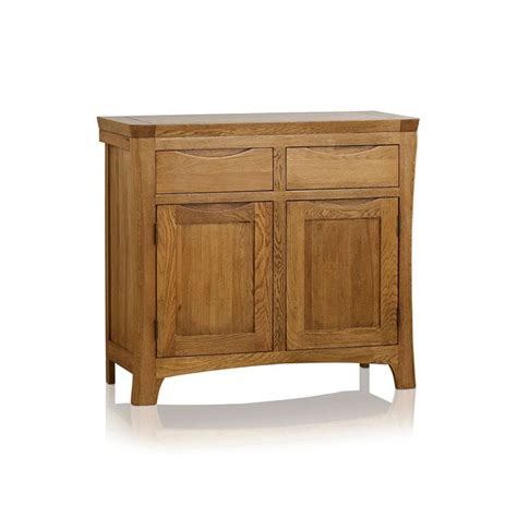 Renwick Rustic Solid Oak Small Sideboard Archipro Nz