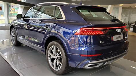 Audi Q8 Blue Color - SUV 5 Seats | Exterior and Interior Walkaround ...