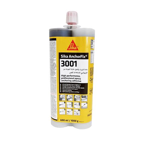 Sika High Performance Steel Anchoring Epoxy Adhesive Sika Anchorfix