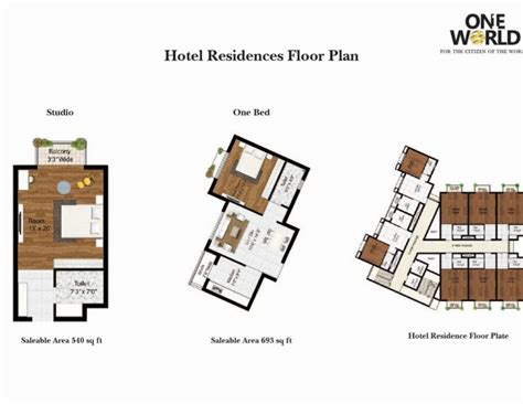 Floor plan- serviced apartments