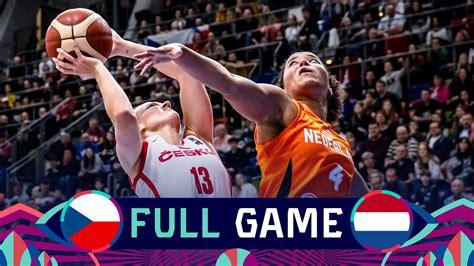 Czech Republic V Netherlands Full Basketball Game FIBA Women S