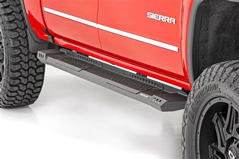 Rough Country Hd2 Running Boards Crew Cab Chevy Gmc 1500 2500hd 3500hd 07 19 Offroad