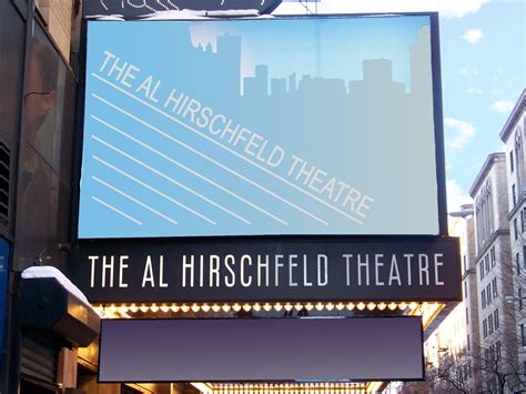 Al Hirschfeld Theatre on Broadway in NYC