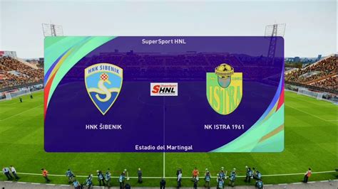 HNK Šibenik vs NK Istra 1961 PES SHNL 22 23 YouTube