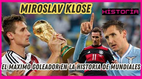 Miroslav Klose EL MAXIMO GOLEADOR EN LA HISTORIA DE MUNDIALES De