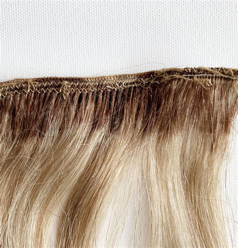 Adding Wefts To A Hair Topper Or Wig Made In A Day